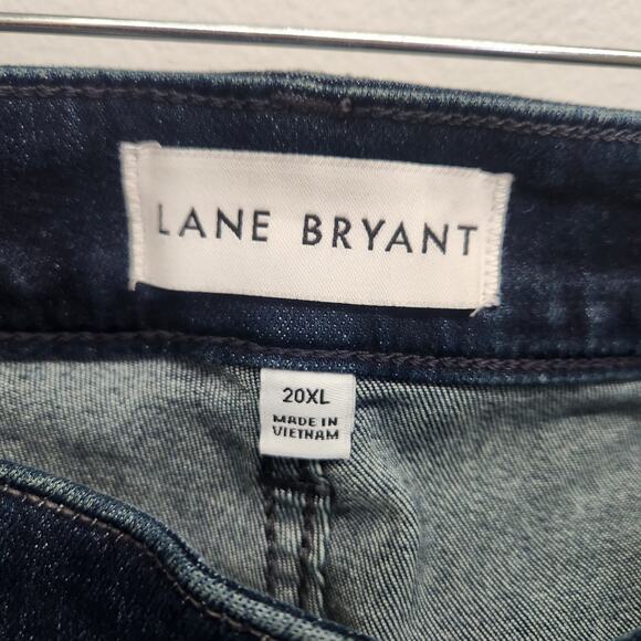 Lane Bryant Plus Size 20 X Long Tall Jeans Signature Fit Straight Leg Mid Rise - Picture 2 of 11